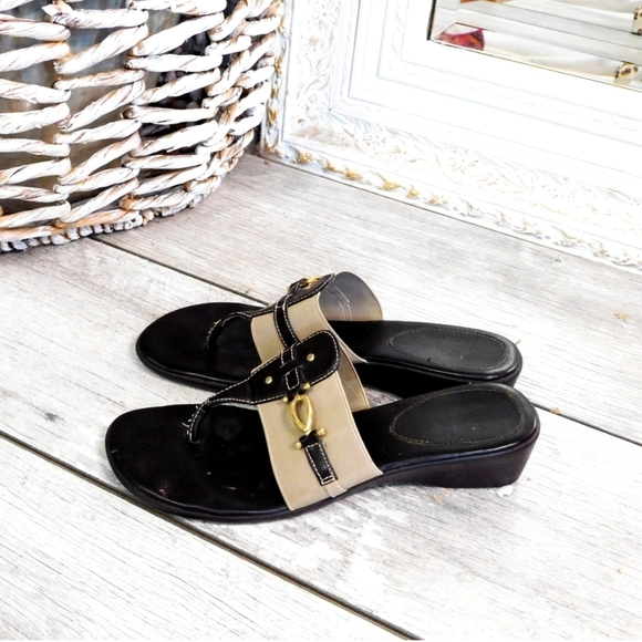 MOOTSIES TOOTSIES MO ZAHL WMN 8.5 THONG SANDALS - Picture 3 of 4